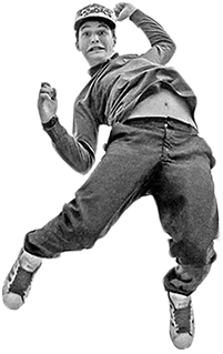 Silouette of Adam Horowitz